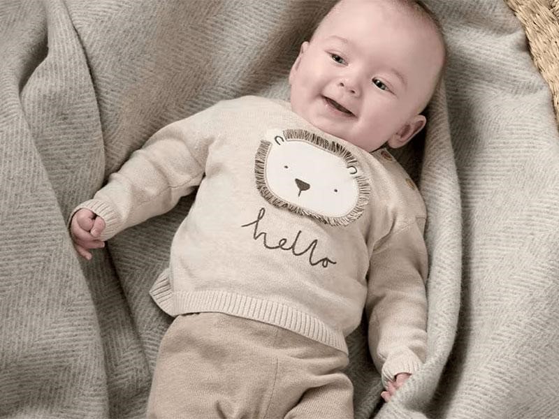 بلوز آستین بلند نوزادی