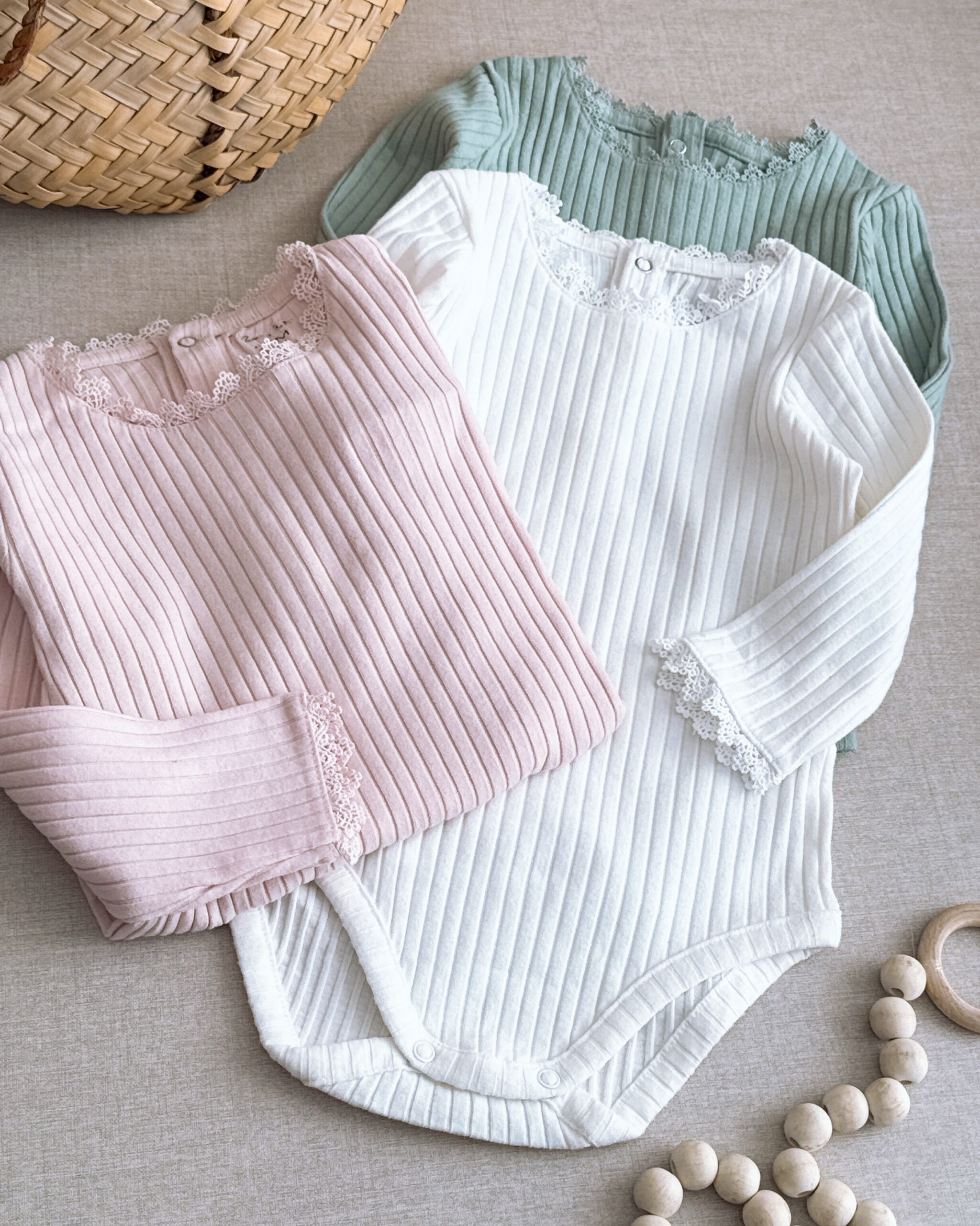 بادی دخترانه برند Cotton مدل کبریتی رنگی