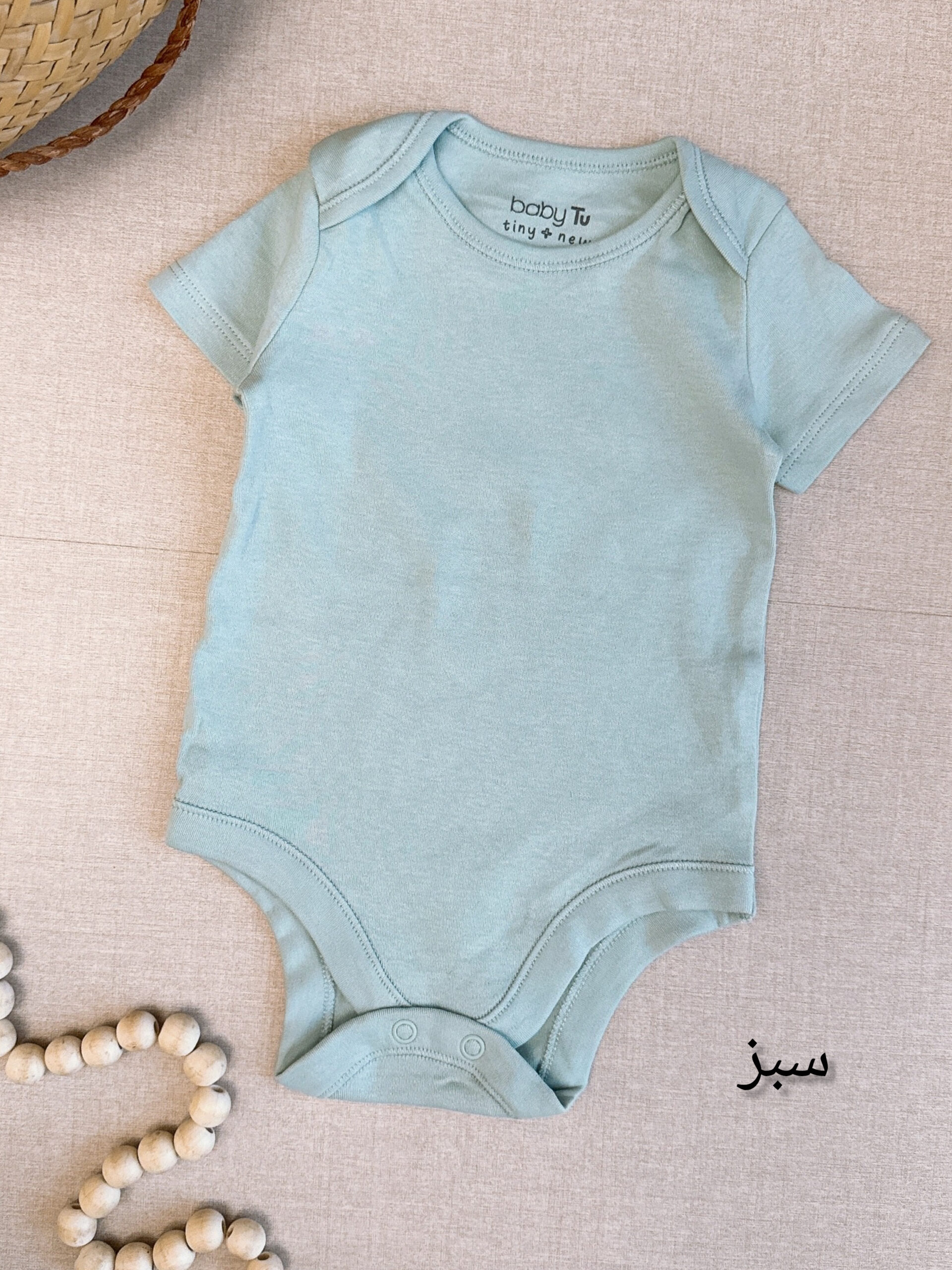 بادی برند baby tu مدل آستین کوتاه رنگی - Image 3