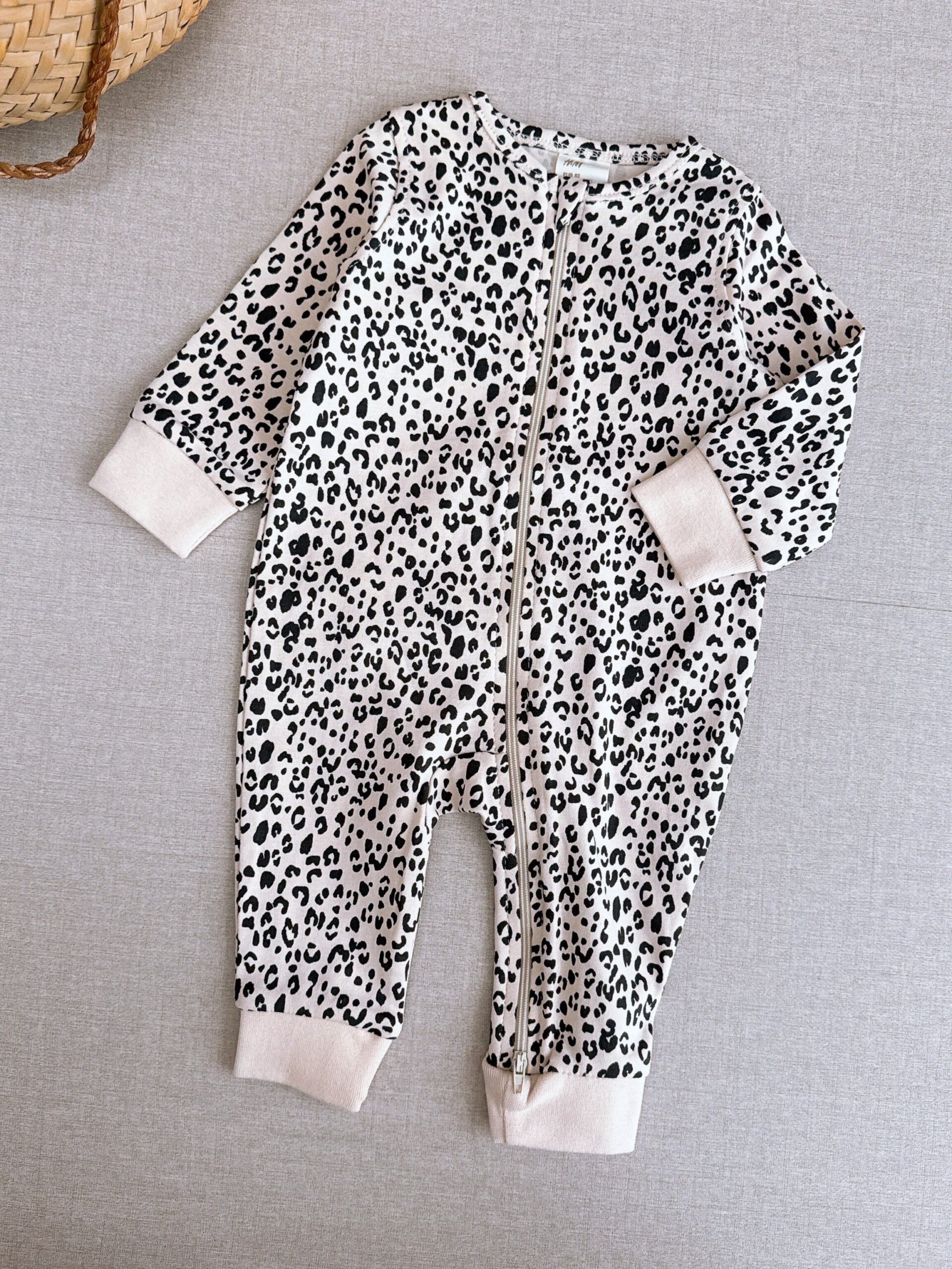 سرهمی نوزادی H&M مدل پلنگی