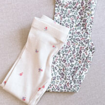 شلوار بچه گانه برند H&M کبریتی گلدار